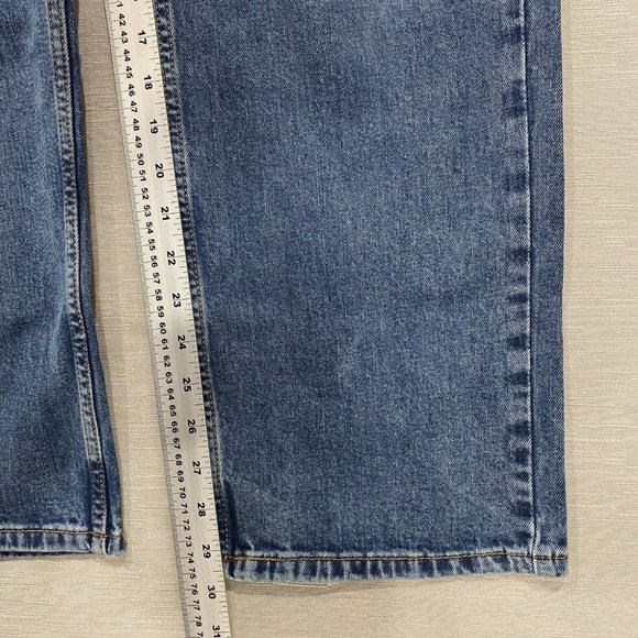 Levi's 514 Straight Leg Jeans Men's 40 x 30 Regular Fit Medium Wash Denim - Picture 7 of 10